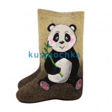 Детские валенки "Панда"