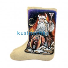 Мужские валенки «Новогодняя ночь»